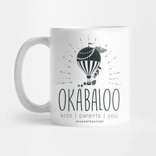 OKABALOO BLACK LOGO Mug